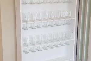 Custom Wine Glass Rack